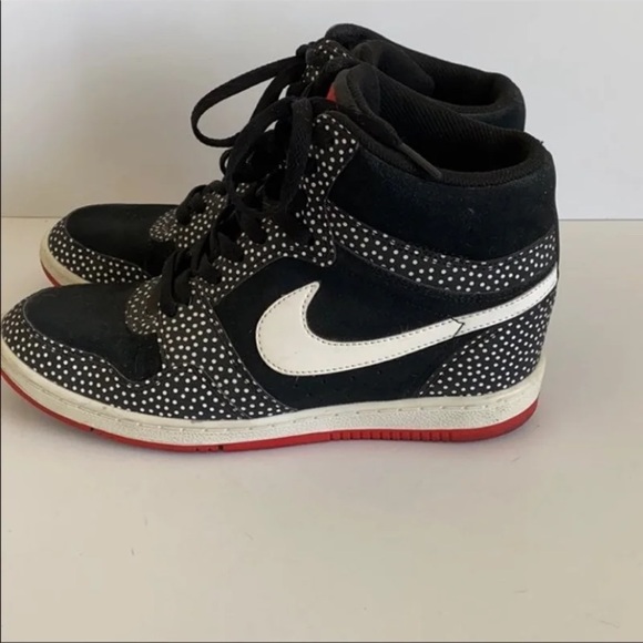 nike force wedge sneakers